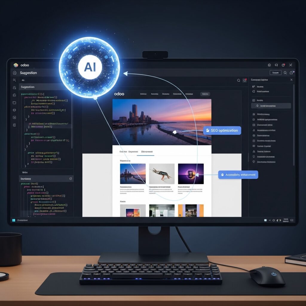AI Enhanced Odoo Website Development