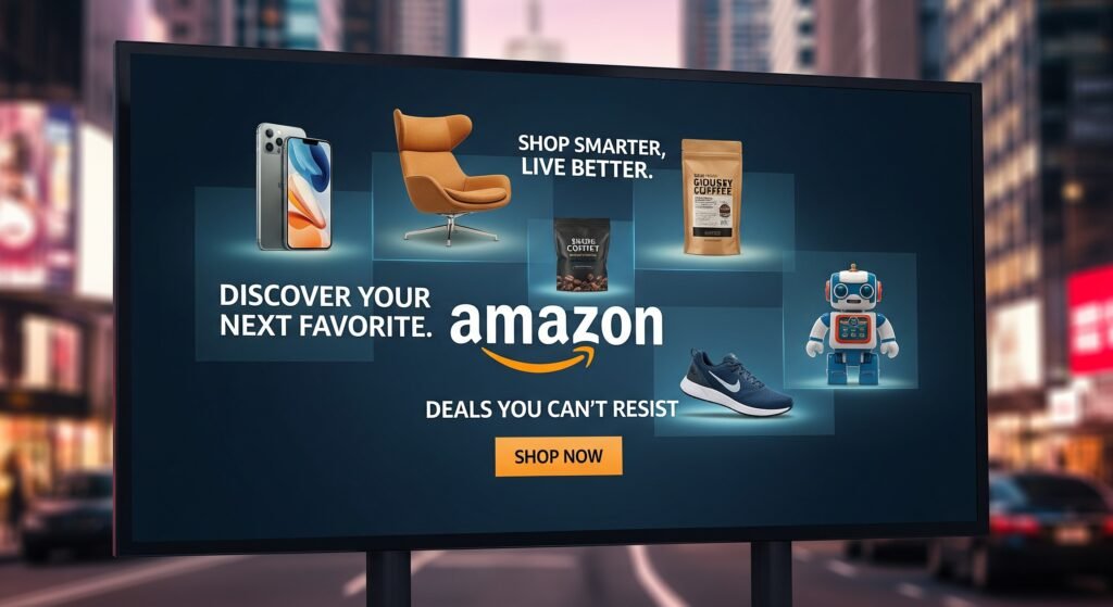 Presenting Techosoft's Amazon marketing agency services, this image highlights the company's approach to optimising store listings, product presence, and sponsored ads for high sales and strong brand reputation in the Australian market.