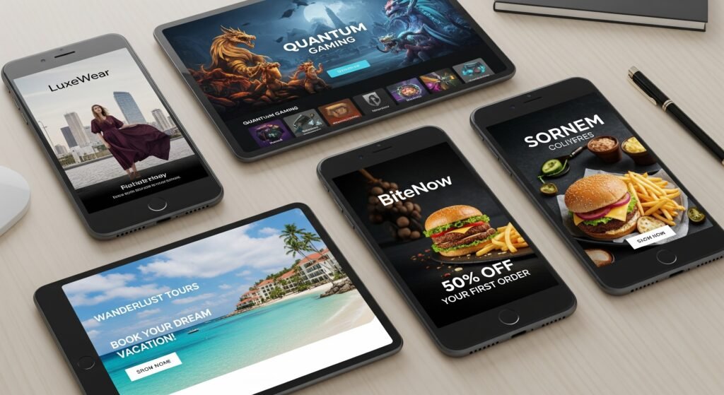 The graphic emphasises Techosoft's mobile advertising solutions, helping Sydney companies connect with customers through location-based ads, SMS, and dynamic rich media. Techosoft utilises advanced targeting and analytics to drive engagement, supporting measurable results and long-term brand growth.