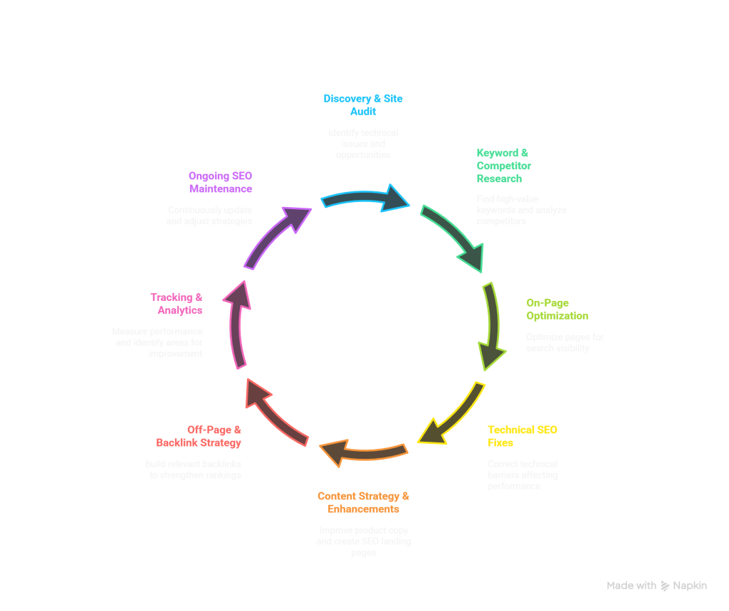 MAKE A EcOMMERCE seo pROCESS visual selection 1