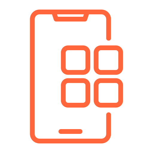 Enterprise hybrid application image demonstrates Techosoft's capacity for large-scale, scalable solutions for Australian businesses needing universal mobile access and advanced features.