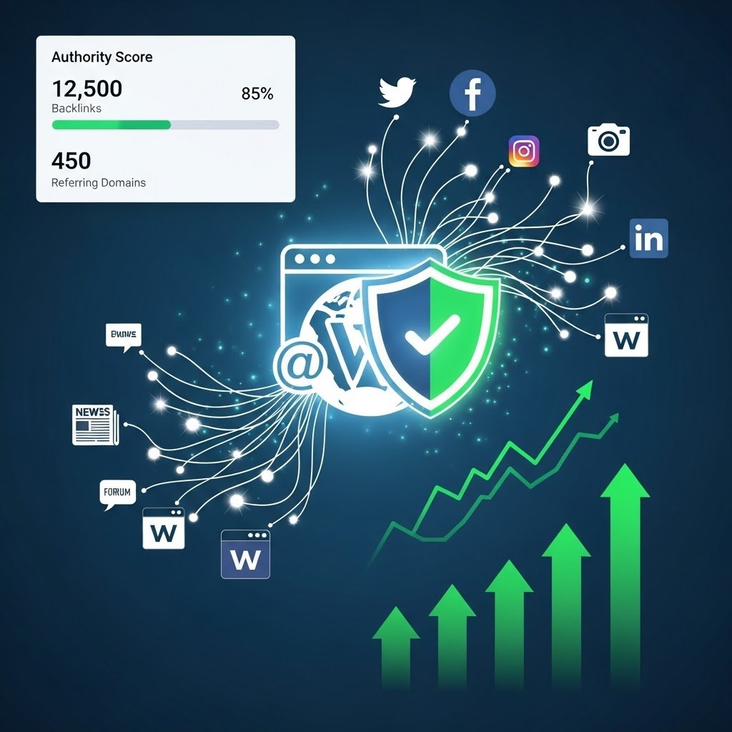 Techosoft's off-page SEO services image represents our commitment to growing brand authority through strategic link-building, outreach, and reputation management. Sydney businesses thrive as Techosoft ensures every link and partnership supports EEAT, answer engine, and digital visibility targets.