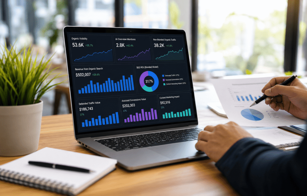 How SEO Agencies Measure ROI Beyond Traffic in the AI Era